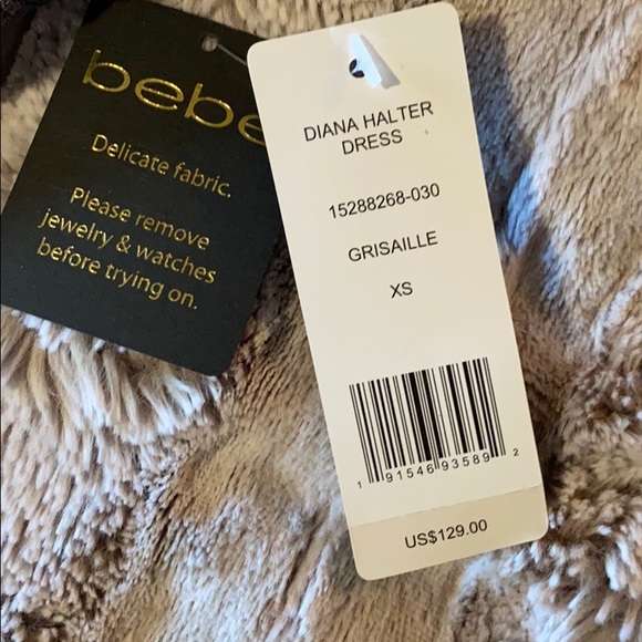 Dani halter dress by BEBE - Picture 2 of 3